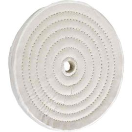 Woodstock D3190 Buffing Wheel - Loose Muslin 8" x 40 Ply x 5/8" Hole