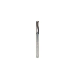 Amana Tool 51630 Solid Carbide Spiral Finisher 1/4 Dia x 3/8 Cut Height x 1/4 Shank x 3 Inch Long Up-Cut Router Bit, Leaves an Extra High Surface Finish