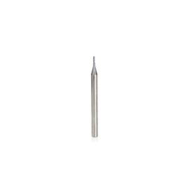 Amana Tool 51724 Mini SC Spiral for Steel, Stainless Steel & Composites, AlTiN Coated 0.035 D x 0.105 CH x 1/8 SHK x 1-1/2 Inch Long Up-Cut 4-Flute Square End Router Bit/End Mill