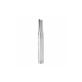 Amana Tool 43808 Solid Carbide Straight Plunge 3/16 D x 1/2 CH x 1/4 SHK x 2 Inch Long Router Bit