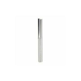 Amana Tool 43824 Solid Carbide Straight Plunge 1/4 D x 1 CH x 1/4 SHK x 2-1/2 Inch Long Router Bit