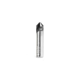 Amana Tool 45778 SC Head V-Groove 90 Deg Folding for Composite Material Panels Like TCM, CCM, ACM, 0.090 Tip Cut Width x 3/8 CH x 1/2 D x 1/2 Inch SHK Router Bit with Steel Shank