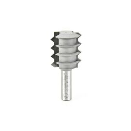 Amana Tool 45790 Carbide Tipped V Joint 80 Deg x 1-3/8 D x 1-37/64 CH x 1/2 Inch SHK Router Bit