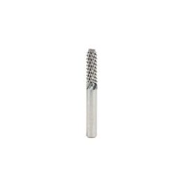 Amana Tool 46099 End Mill Point Diamond Pattern, Composite Cutting 1/4 Dia x 3/4 Cut Height x 1/4 Shank x 2 Inch Long Ultra-Fine Router Bit