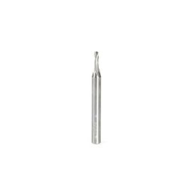 Amana Tool 46139 CNC Solid Carbide Compression Spiral 1/8 Dia x 3/8 Cut Height x 1/4 Shank x 2-1/2 Inch Long Single Flute Router Bit