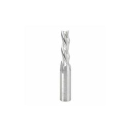 Amana Tool 46214 CNC Solid Carbide Spiral Plunge 3/8 D x 1-1/4 CH x 3/8 SHK x 3 Inch Long Down-Cut, 3-Flute Router Bit