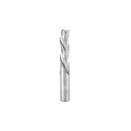 Amana Tool 46224 Solid Carbide Roughing Spiral 3 Flute Chipbreaker 1/2 D x 1-5/8 CH x 1/2 SHK x 3-1/2 Inch Long Down-Cut Router Bit