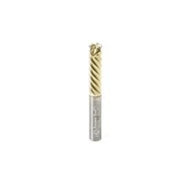 Amana Tool 46308 CNC Solid Carbide ZrN Coated Honeycomb Cutting 3/8 D x 1-1/4 CH x 3/8 SHK x 3 Inch Long, 6-Flute Router Bit