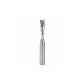 Amana Tool 46359 CNC Solid Carbide Spiral Plunge for Solid Wood 3/8 D x 1-1/4 CH x 3/8 SHK x 3 Inch Long Down-Cut Router Bit
