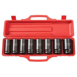 Tekton 4891 3/4 Inch Drive Deep 6-Point Impact Socket Set, 8-Piece (1 - 1-1/2 in.)