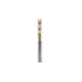 Amana Tool 51535 Glass Cutting 1/4 D x 3/4 CH x 1/4 SHK x 2-1/4 Inch Long x 4 Flute Solid Carbide ZrN Coated Down-Cut Router Bit
