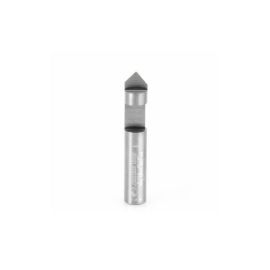 Amana Tool 51712 Solid Carbide Hole and Flush Cut 1/4 D x 1/4 CH x 1/4 SHK x 1-1/2 Inch Long Router Bit