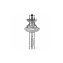 Amana Tool 54186 Carbide Tipped Matched Bead 3/16 R x 1-1/4 D x 1 Inch CH x 1/2 SHK w/ Lower Ball Bearing Router Bit