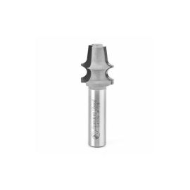 Amana Tool 54208 Carbide Tipped Edge Beading 5/32 R x 7/8 D x 1-1/32 CH x 1/2 Inch SHK Router Bit