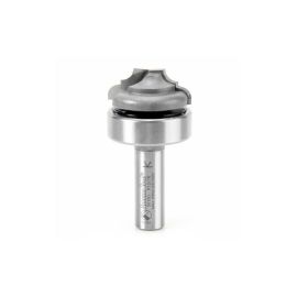 Amana Tool 56150 Carbide Tipped Classical Plunge with Upper BB Style B 13/64 R x 1-3/8 D x 9/16 CH x 1/2 Inch SHK Router Bit