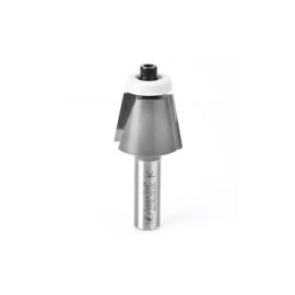 Amana Tool 57122 Carbide Tipped Undermount Bowl Solid Surface 1-1/4 Inch D x 15/16 CH x 10 Deg Angle x 1/2 SHK Router Bit