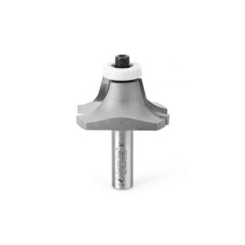 Amana Tool 57128 Carbide Tipped Undermount Bowl Solid Surface 2-1/8 D x 1 Inch CH x 18 Deg Angle x 1/2 SHK Router Bit