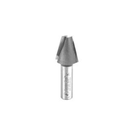 Amana Tool 57132 Carbide Tipped Topmount European Type Solid Surface 29/32 D x 15/16 CH x 1/2 Inch SHK Router Bit