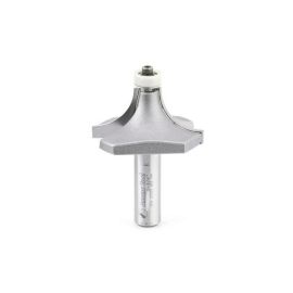 Amana Tool 57141 Carbide Tipped Corner Rounding with Ultra-Glide BB Guide Solid Surface 2 D x 1 Inch CH x 3/4 R x 1/2 SHK Router Bit