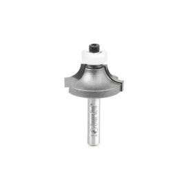 Amana Tool 57150 Carbide Tipped Corner Rounding with Ultra-Glide BB Guide Solid Surface 1-1/8 D x 1/2 CH x 5/16 R x 1/4 Inch SHK Router Bit