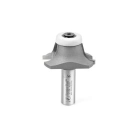 Amana Tool 57156 Carbide Tipped Undermount Bowl Solid Surface 1-25/32 D x 11/16 CH x 17 Deg Angle x 1/2 Inch SHK Router Bit