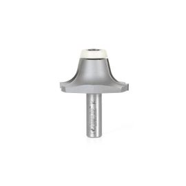 Amana Tool 57268 Carbide Tipped Undermount Bowl Solid Surface 2-3/16 Dia x 63/64 Cut Height x 14 Deg Angle x 1/2 Inch Shank Router Bit