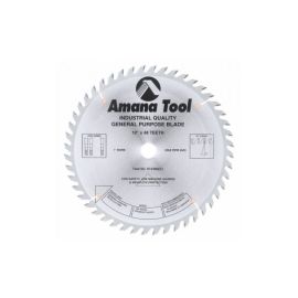 Amana Tool 612480 Carbide Tipped General Purpose 12 Inch D x 48T ATB, 15 Deg,1 Inch Bore, Circular saw Blade