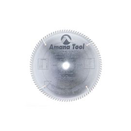 Amana Tool 612960 Carbide Tipped Trim 12 Inch D x 96T ATB, 10 Deg, 1 Inch Bore, Circular Saw Blade