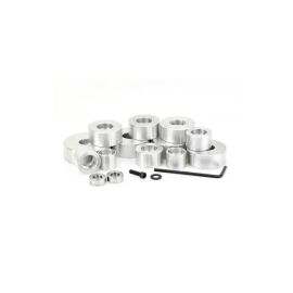 Amana Tool 67355 17-Piece Insert Superabbet Jr 15/32 Collar Kit Flush