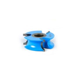 Amana Tool 923 Carbide Tipped 3-Wing Bullnose 5/16 R x 5/8 Bead R x 2-5/8 D x 15/16 CH x 1/2 & 3/4 Bore Shaper Cutter