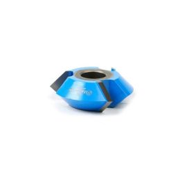 Amana Tool 957 Carbide Tipped 3-Wing V Groove 45 Deg Angle x 2-5/8 D x 15/16 CH x 1/2 & 3/4 Bore Shaper Cutter