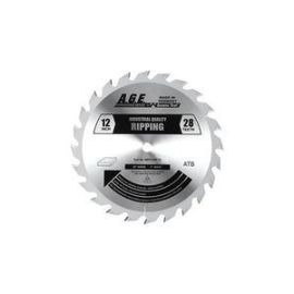 A.G.E MD12-280-30 12 in. x 28 Tooth ATB 30mm. Bore Heavy Duty Ripping Saw Blade