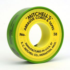 Big Horn 19496 Mitchell Abrasive Tape , 3/16 x 12 Feet, Med. Grit