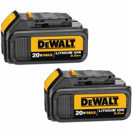 DeWalt DCB200-2 20V MAX Li-Ion Battery 2-Pack (3.0 Ah)