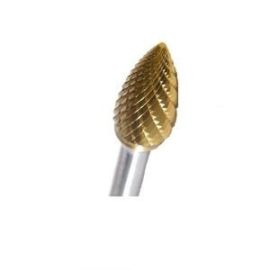 Champion Sg5 Tin Coated Double Cut Carbide Bur