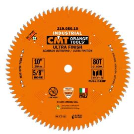 CMT 219.060.08 Industrial Sliding Compound Miter & Radial Saw Blade, 8-1/2-Inch x 60 Teeth 4/30° ATB+1TCG Grind with 5/8-Inch Bore, PTFE Coating