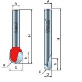 Freud 18-110 Round Nose Bits