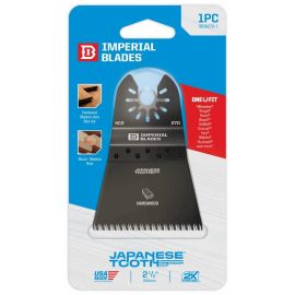 Imperial IBOA270-10 One Fit 2-1/2" Japanese Tooth Hardwood Blade, 10PC