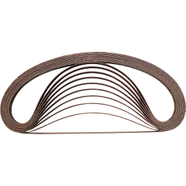 Makita A-34481 3/8" x 21" Abrasive Belt 120 Grit 10-pk