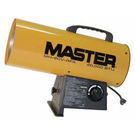 Master MH-60V-GFA-A 60,000 BTU LP Forced Air Heater, Variable Output | Dynamite Tool