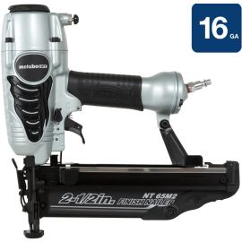 METABO NT65M2SM  2-1/2 Inch 16 Gauge Finish Nailer with Air Duster