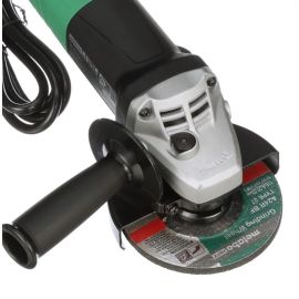 METABO G12SR4M  4-1/2 Inch 6.2 Amp Slide Switch Angle Grinder Kit w/ 5 Abrasive Wheels