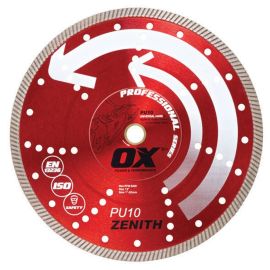 OX OX-PU10-5 Professional Universal 5'' Diamond Blade - 7/8'' - 5/8'' Bore