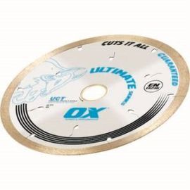 OX OX-UCT-9 Ultimate Cuts All Tiles 9'' Diamond Blade - 7/8'' - 5/8'' Bore