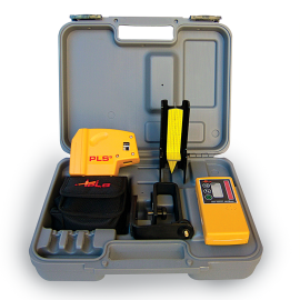 PLS 60542 5-SYSTEM Red 5-point Laser Only with carrying case