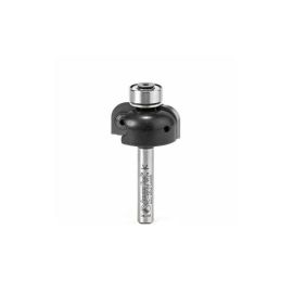 Amana Tool RC-49104 In-Tech Insert Carbide Cove 1/4 R x 1 Inch D x 1/2 CH x 1/4 SHK w/ Lower Ball Bearing Router Bit