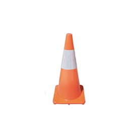 SAS Safety 7501-28 28 inch Traffic Cone Orange PVC with Reflective Tape