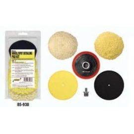 SM Arnold 85-938 Tuffer Buffer 4-ply Curved Edge Micro Buffing and Polishing Kit