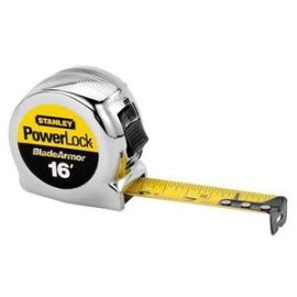 Stanley 33-516 16' x 1" Powerlock Tape Rule with Blade Armor Coating