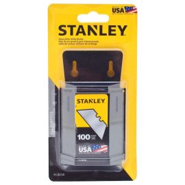 Stanley 11-921K HEAVY-DUTY UTILITY BLADES W/ DISPENSER - 100 PACK